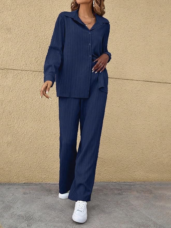 91PtW+upf3L._SY879_ Cotton Co-Ord Set For Women For Summer| Casual Style Co-Ord Set For Women - Image 1